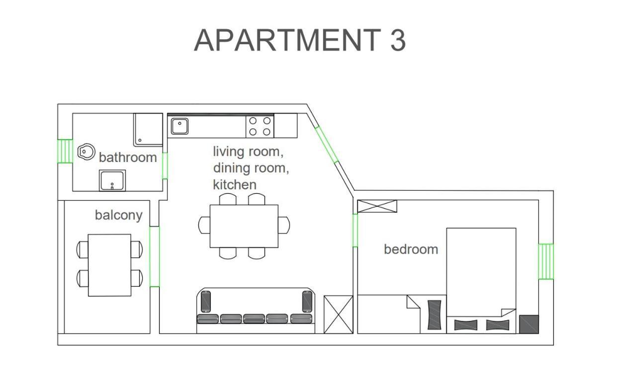 דוברופוליינה Apartmani Maestral מראה חיצוני תמונה